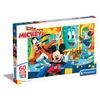 Image de Clementoni Puzzle - Mickey Mouse - 60 Pièces Xxl - Supercolor Carton
