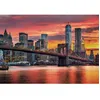 Image de Puzzle 1500 pièces - CLEMENTONI - East River au Crépuscule - Paysage et nature - Coloris Unique