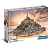 Image de Clementoni - Compact 1500 Pieces - Le Mont Saint-michel