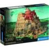 Image de Puzzle Clementoni La Tour De Babel 1500 Pièces, Illustration Riche Et Détaillée
