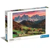 Image de Puzzle 2000 pièces Val di Funes - CLEMENTONI - Images captivantes et matériaux écologiques