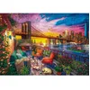 Image de Puzzle 3000 pièces : Coucher de soleil sur le balcon de Manhattan