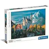 Image de Puzzle Clementoni Neuschwanstein De 500 Pièces - Éveillez Votre Esprit Créatif