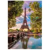 Image de Puzzle Jigsaw Clementoni De 500 Pièces - La Seine Et La Tour Eiffel