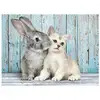 Image de Puzzle High Quality Collection Chat et Lapin 500 Pièces