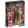 Image de Puzzle 1000 Pièces - Clementoni - Marvel Deadpool - Compact Box - Fabriqué en Italie