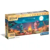 Image de Puzzle 1000 pièces Stitch Panorama Compact CLEMENTONI Dimensions du puzzle 98 x 33 cm
