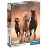 Image de Puzzle - CLEMENTONI - Running Horses - 1000 pièces - Écologique - 70x50 cm