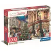 Image de Puzzle Clementoni La Promenade De Noël Compact 1000 Pièces 70 X 50 Cm
