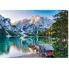 Image de Puzzle 1000 pièces - CLEMENTONI - Lac Émeraude Braies - 70 x 50 cm - Poster inclus - Dès 12 ans