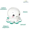 Image de Jouet de bain interactif Baby Clementoni - Colin le poulpe lumineux et musical