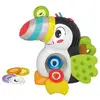 Image de Baby Milan, Le Toucan Gourmand Jeu Éducatif Avec Fonctions Éléctroniques Bec Lumineux Ailes En Tissu