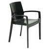 Image de Chaise Design Noire Genes