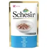 Image de Pâtée pour chat - SCHESIR - Pack de 20 sachets 85g - Saumon - Alimentation humide - 100% naturel