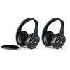 Image de Meliconi - Kit de 2 casques TV digital DUO HP EASY DIGITAL - sans fil avec base émettrice compacte - Autonomie 8h - Portée 100m