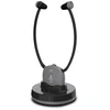 Image de Casque Tv Sans Fil Meliconi Easyaudio Tour De Cou Noir Avec Base De Charge