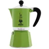 Image de Bialetti Rainbow Cafetière À Moka Noir, Vert