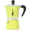 Image de Cafetière Italienne BIALETTI Rainbow Jaune 6 Tasses 0,30 L - Design Éclatant