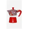 Image de Cafetière italienne - Bialetti - Moka Express - 3 Tasses - Rouge - Compatible tous feux sauf induction