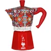 Image de Bialetti Dolce&gabbana Moka Express Cafetière À Moka Bleu, Rouge, Blanc