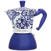 Image de Cafetière Italienne Bialetti D&g Blu Medi 6t Bleu Aluminium 6 Tasses