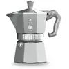Image de Bialetti - cafetière italienne 6 tasses gris argenté 0009076 - moka exclusive octogonal 0009076