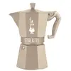 Image de Cafetière Italienne Moka Octogonale Bialetti 6 Tasses Beige Induction