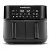 Image de Friteuse nutribullet air fryer double bac nba081b 2850 w noir