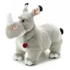 Image de Peluche Rhinoceros Napoleon 24 Cm - Classic Exotique - Trudi - 27173