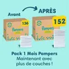 Image de Pampers Premium Protection Taille 5 152 couches