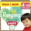 Image de Pampers Harmonie Pants Taille 4 168 Couches-Culottes