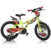 Image de Vélo Enfant - Raptor - 16 Pouces - Jaune - Freins sur le Guidon - Roues Amovibles