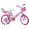 Image de Vélo enfant 16 - DINOBIKES - FAIRYTALE - 16 pouces - Rose - 5 7 ans