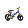 Image de DRAGON BALL 12 vélo pour enfants adapté aux enfants de 3 à 5 ans pour une taille entre 85 et 105 cm avec gourde bleu