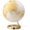 Image de ATMOSPHERE lampe de bureau mappemonde LIGHT & COLOUR BRIGHT (Gold - PMMA)