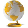 Image de ATMOSPHERE lampe de bureau mappemonde EVOLVE VELVET (Ambre - PMMA, base effet velours)