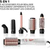 Image de Brosse coiffante Bellissima BROSSE MY PRO GH18 1100 BLANC OR
