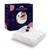 Image de Surmatelas Chauffant Double Blissful Night Polyester Blanc 150 X 137 Cm Dreamland