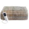 Image de Couverture chauffante Dreamland Indulgent Days XL 180x140cm Tartan Beige
