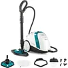 Image de POLTI VAPORETTO SMART 100 T - Nettoyeur vapeur - autonomie illimitée - 4 BAR - 110g/min - 1500W - 9 accessoires - Turquoise