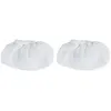 Image de Kit de bonnettes - GENERIQUE - Compatible Polti Vaporetto Lecoaspira - 2 bonnettes - Coton doux - Lavables en machine