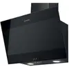 Image de Indesit - hotte décorative inclinée 60cm 647m3h noir ihvp66lmk -
