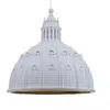 Image de SELETTI lampe à suspension CUPOLONE (Blanc - Résine)