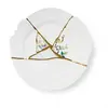 Image de SELETTI set de 6 assiettes de diner KINTSUGI 09612