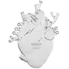 Image de SELETTI vase en forme de coeur LOVE IN BLOOM GLASS (Transparent - Verre)