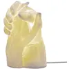 Image de SELETTI lampe de table WITH ME LAMP (Blanc - Porcelaine)