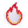 Image de SELETTI miroir murale PIXEL MIRROR (Flame - MDF et verre)
