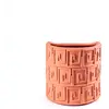 Image de SELETTI vase murale MAGNA GRAECIA GRECHE (Naturel - Terre cuite)