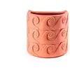 Image de SELETTI vase murale MAGNA GRAECIA ONDE (Naturel - Terre cuite)
