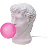 Image de SELETTI lampe de table WONDER (Blanc et rose - résine et verre)